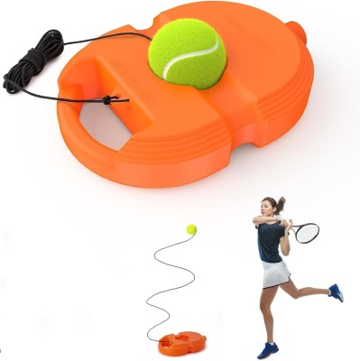 GKzon Trainer Rebound Ball, Solo Tennis Training Equipment (No Racket Included) Cricket Kit