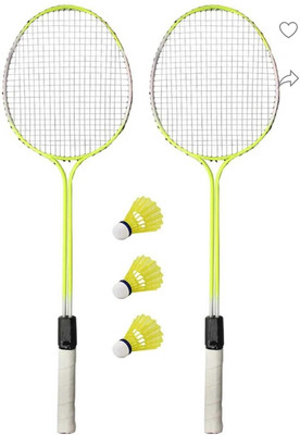 STYRKR Flex Combo-3 (2 Badminton Rackets, 4 Plastic Shuttlecock) Badminton Kit