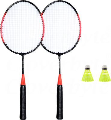CLOVERBYTE Exotic Kids Badminton Racket Set with 2 Shuttlecock For Kids Badminton Kit