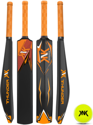 KNK Thunder Senior Plastic Cricket Bat with Soft Cricket Ball Cricket Kit
