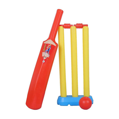 MIRTONICS Plastic for Kids Cricket kit for 1.5-4Year Boys Bat&Ball Cricket Kit Cricket Kit