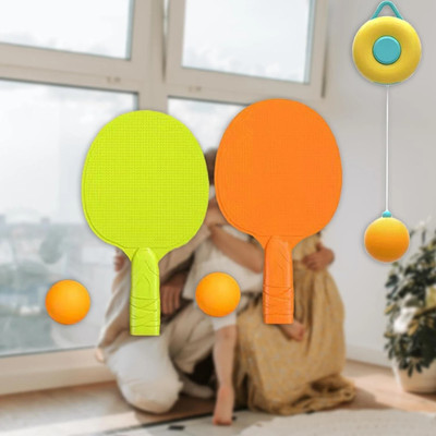 CountryLink Indoor Hanging Table Tennis Adjustable Training Device Ping Pong Table Tennis Kit