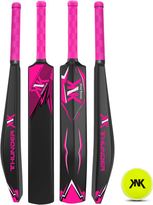KNK Thunder Senior Plastic Cricket Bat with Soft Cricket Ball Cricket Kit