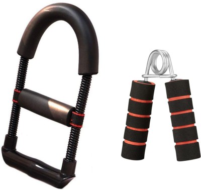Fitnesstricks Combo Of Wrist Exerciser And Foam Hand Gripper (Pack Of 2) Gym & Fitness Kit