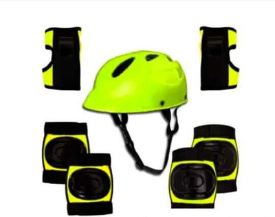 STYRKR Protective Set for Cycling Skateboard Skating Scooter Age 6 to 14 Year Skating Kit