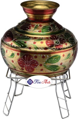 FineArts Matka Kitchen Rack Steel Matka Stand / Flower Pot Stand / Gamla Stand ,Heavy Quality Product