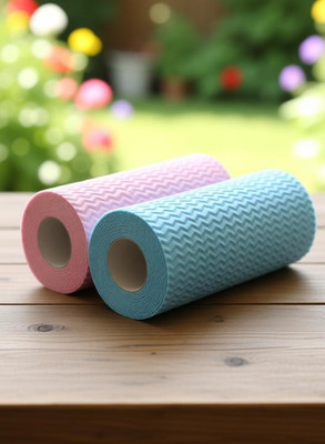 Liftoff kitchen roll reusable washable pck of 2(2 Ply, 100 Sheets)