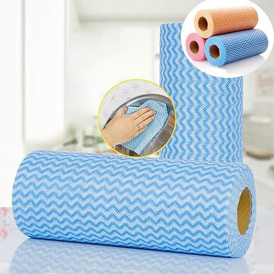 Liftoff Washable and Reusable - 2 Ply Kitchen Printed Tissue/Towel Paper Roll f115s(1 Ply, 80 Sheets)