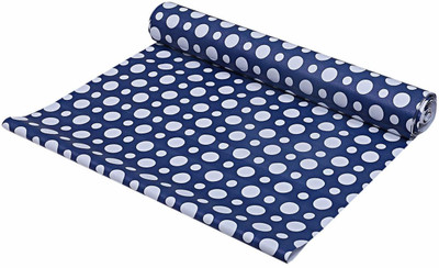 FALAK Rectangular Pack of 1 Table Placemat(Blue, PVC)