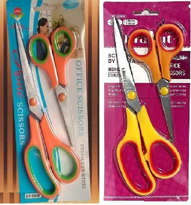 SastaSales SCISSORS -2 COMBO Scissors(Set of 4, Multicolor)