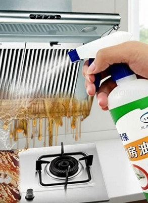swopply kitchen oil grease stain remover spray Oven/Gas stove/Chimney Cleaner Kitchen Kitchen Cleaner(500 ml)