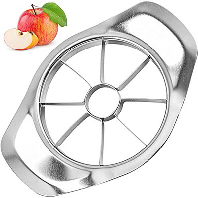 Releena 8 blade stainless steel smart apple and pear cutter slicer Apple Slicer(1 Apple cutter)