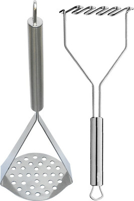 OC9 Stainless Steel Potato Masher / Pav Bhaji Masher Stainless Steel Masher(Pack of 2)