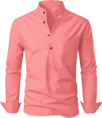 LIMRO Men Solid Straight Kurta(Multicolor)