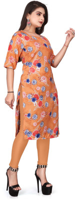 DB COLLECTION Women Printed A-line Kurta(Multicolor)