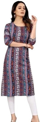 B K CREATION Women Printed A-line Kurta(Multicolor)
