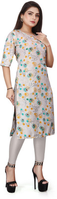 DB COLLECTION Women Printed A-line Kurta(Multicolor)