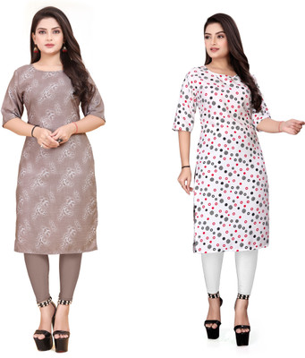 DB COLLECTION Women Printed A-line Kurta(Multicolor)