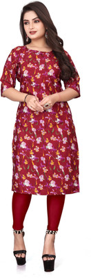 PAFASHION Women Printed A-line Kurta(Multicolor)