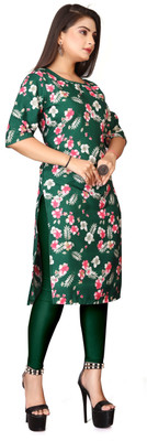 DB COLLECTION Women Printed A-line Kurta(Multicolor)
