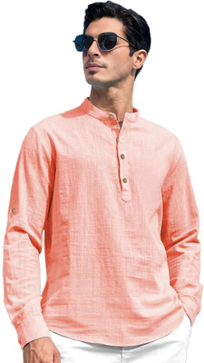 Navkanj Men Self Design Straight Kurta(Multicolor)