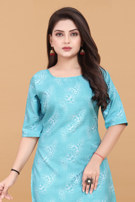 Sonali Impex Women Printed A-line Kurta(Multicolor)