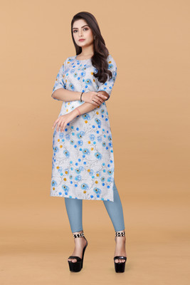 DB COLLECTION Women Printed A-line Kurta(Multicolor)