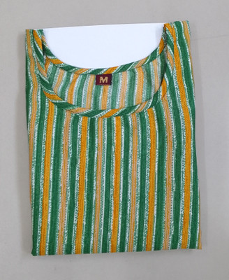 HARISH TEXTILE Women Printed A-line Kurta(Multicolor)