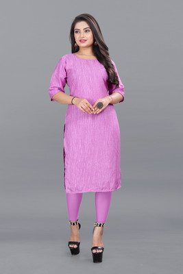 DB COLLECTION Women Solid A-line Kurta(Multicolor)