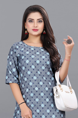 Vishwa Collection Mall Women Printed A-line Kurta(Multicolor)