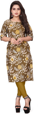 PAFASHION Women Printed A-line Kurta(Multicolor)