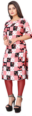 VAISALICREATION Women Printed A-line Kurta(Multicolor)