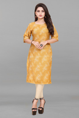 deshmi fashion Women Printed A-line Kurta(Multicolor)