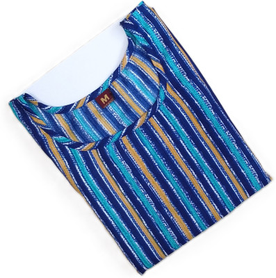 RIDDHI COLLECTION MALL Women Printed Straight Kurta(Multicolor)