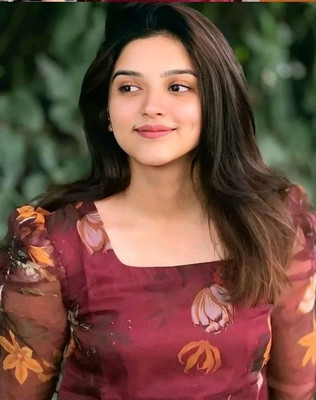 Styleva Women Printed Straight Kurta(Maroon)