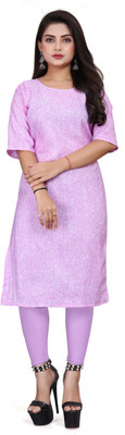 ANITA LYCRA Women Printed A-line Kurta(Multicolor)