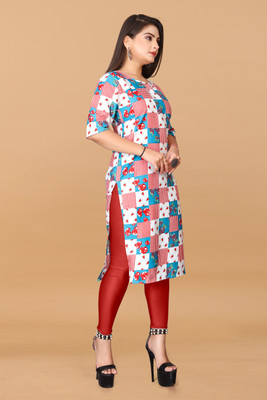 Jayshree Fab Women Printed A-line Kurta(Multicolor)