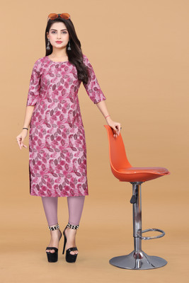 Vishwa Collection Mall Women Printed A-line Kurta(Multicolor)