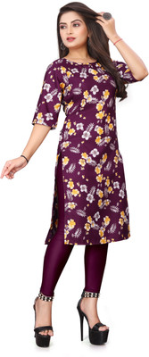 DB COLLECTION Women Printed A-line Kurta(Multicolor)
