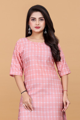 TITHIGARMENT Women Printed A-line Kurta(Multicolor)
