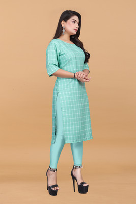Alpha Fashion Women Printed A-line Kurta(Multicolor)