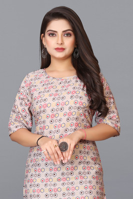 Vishwa Collection Mall Women Printed A-line Kurta(Multicolor)
