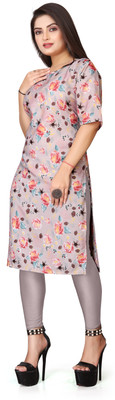SANJUGARMENT Women Printed A-line Kurta(Multicolor)