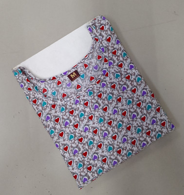 Vishwa Collection Mall Women Printed Straight Kurta(Multicolor)