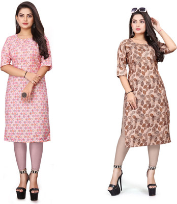 Sonali Impex Women Printed A-line Kurta(Multicolor)