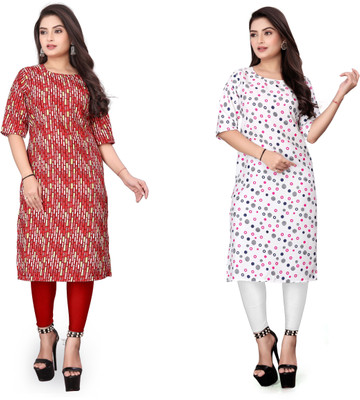 DB COLLECTION Women Printed A-line Kurta(Multicolor)