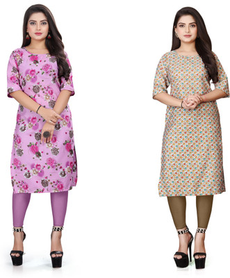 DB COLLECTION Women Printed A-line Kurta(Multicolor)