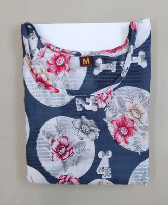 TITHIGARMENT Women Printed A-line Kurta(Multicolor)