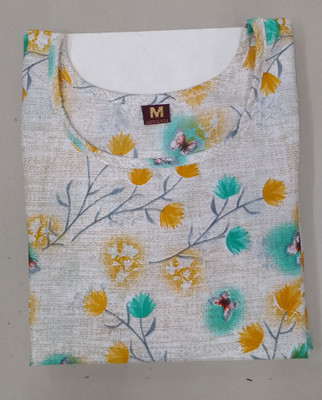 DB COLLECTION Women Printed A-line Kurta(Multicolor)