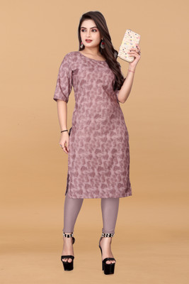 RIDDHI COLLECTION MALL Women Printed A-line Kurta(Multicolor)